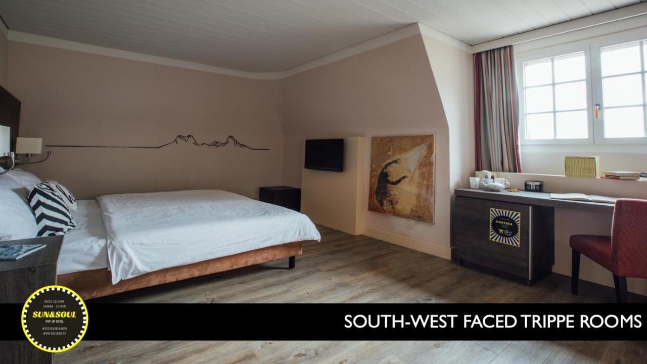 The Sun&Soul Panorama Pop-Up Hotel Solsana Saanen Dış mekan fotoğraf